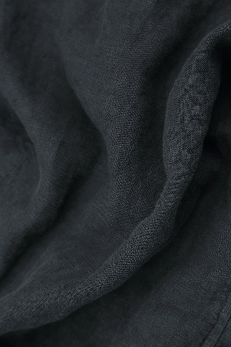 Boxy Graphite Linen Jacket 5
