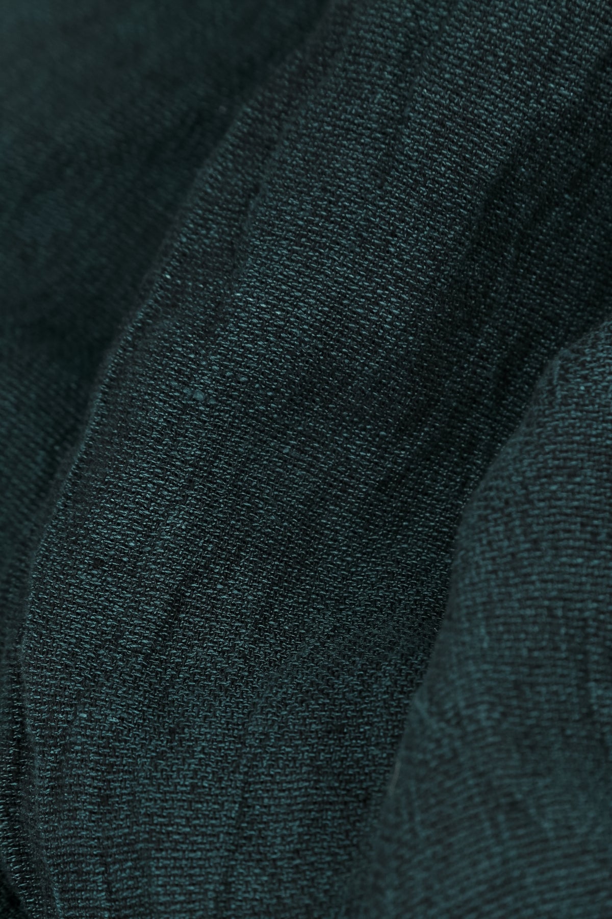 Bubble Deep Turquoise Mélange Linen Trousers 5