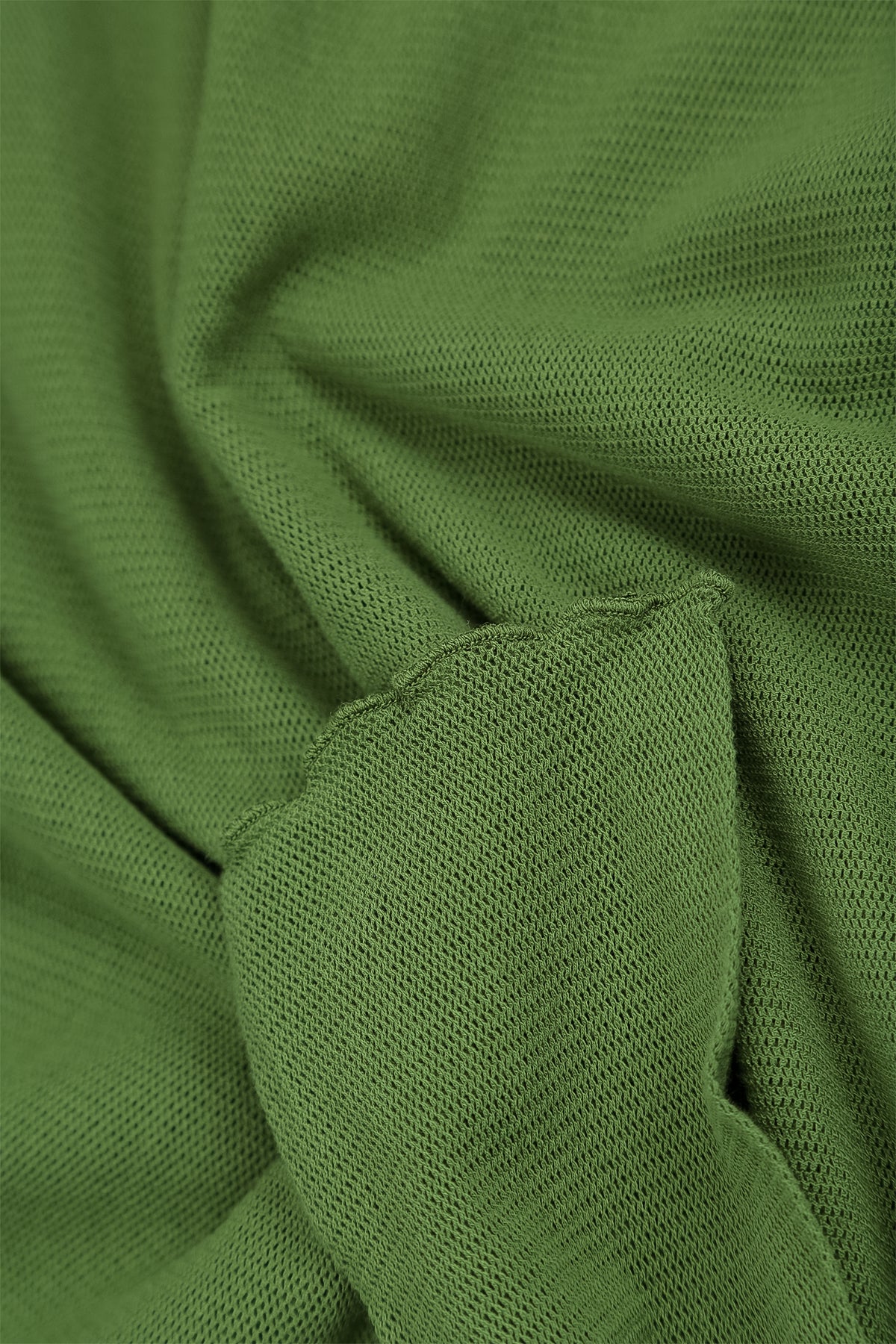 Double Layer Shamrock Green Mesh Soft Cotton Top 5