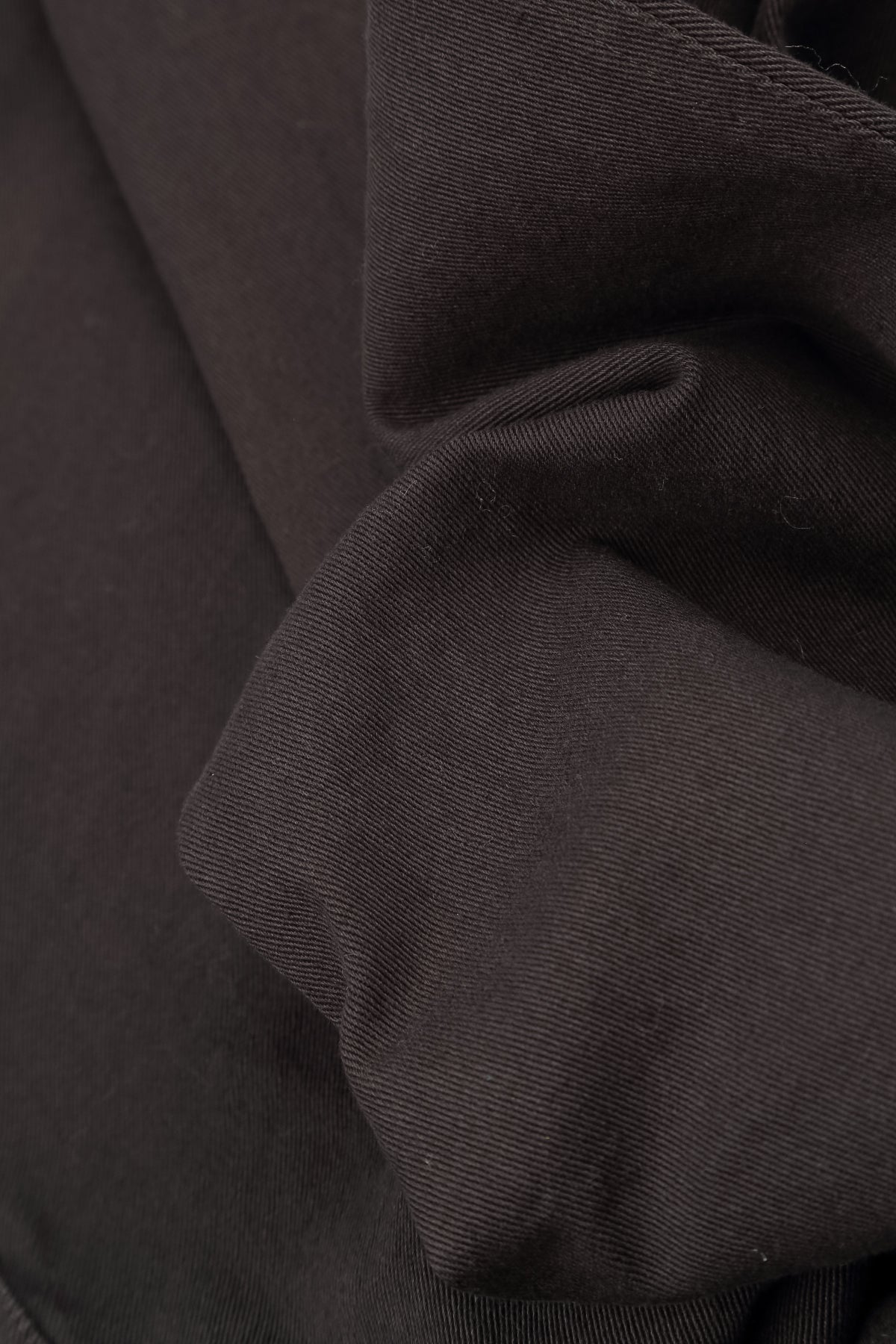 Hooded Charcoal Stretch Cotton Coat 5