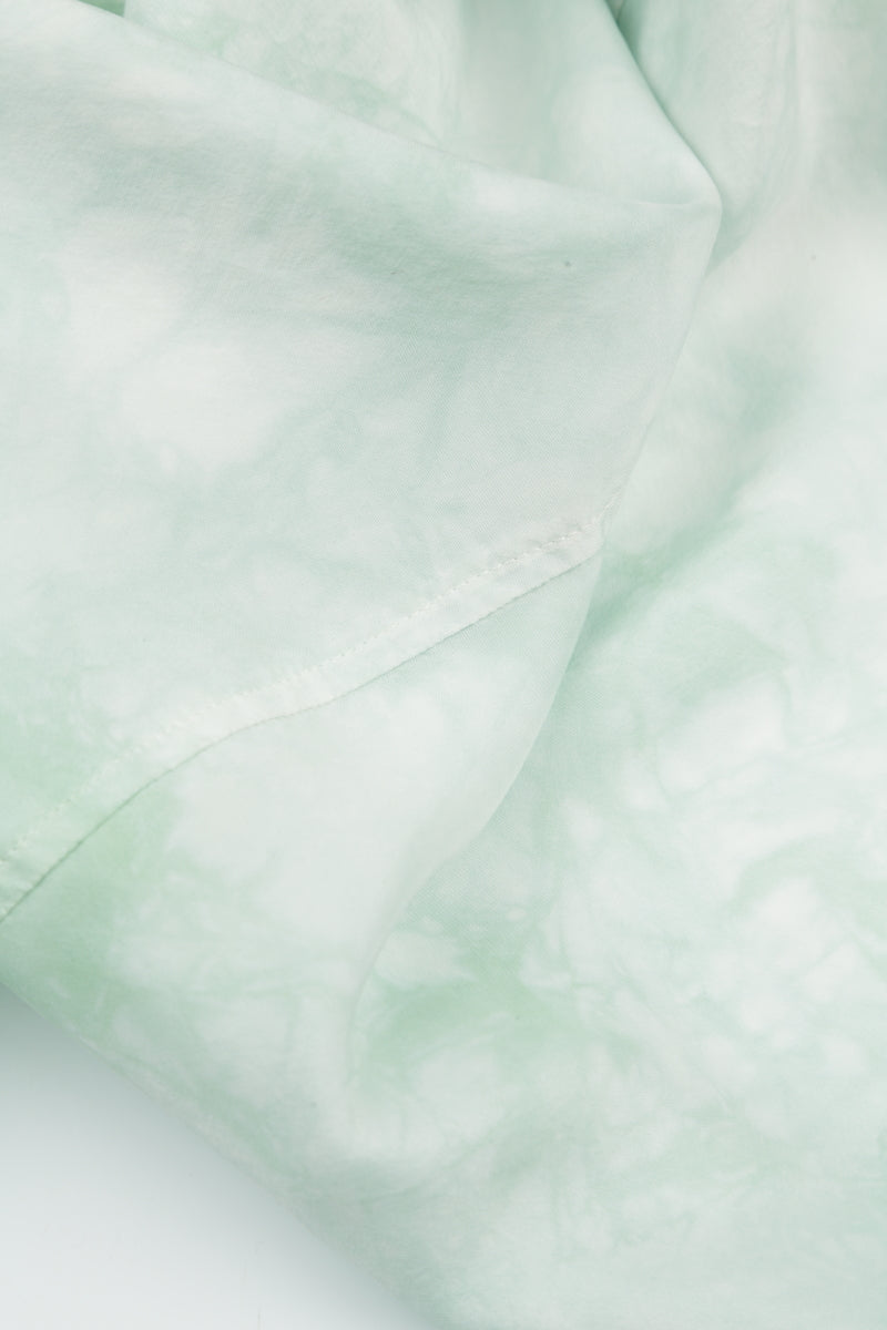 Liquid Sea Mist Pure Silk Scarf 4