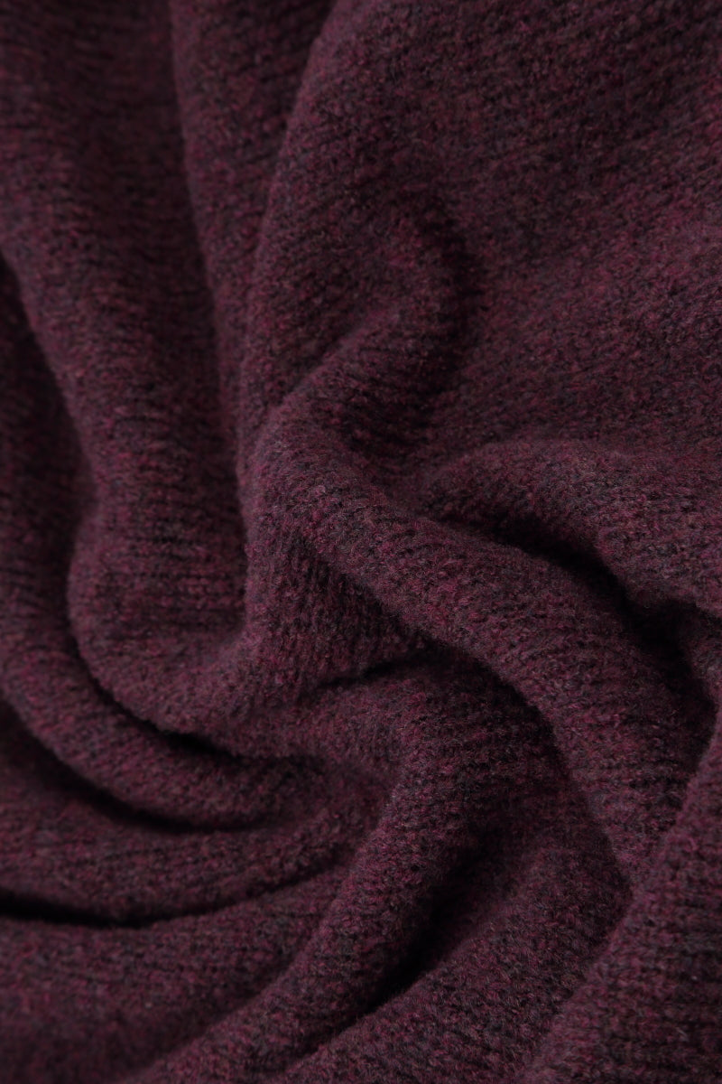 Loose Cosy Mulberry Wool Sweater 6