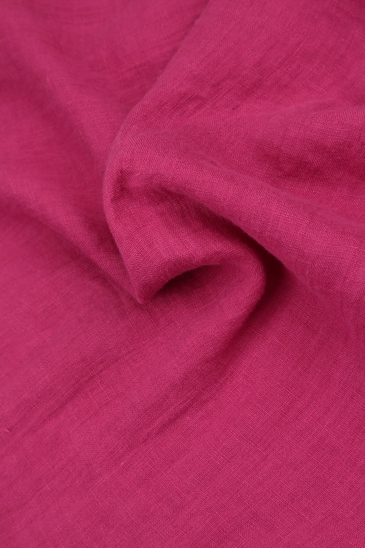 Maxi Fuchsia Gauze Linen Dress 5
