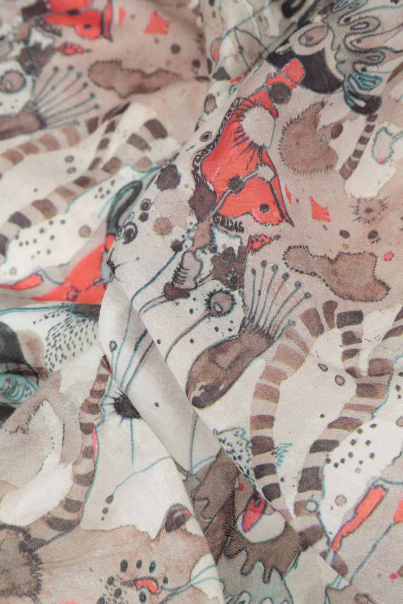 Savannah Silk Cotton Scarf 5