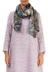 Art Mosaic Silk Cotton Scarf 1