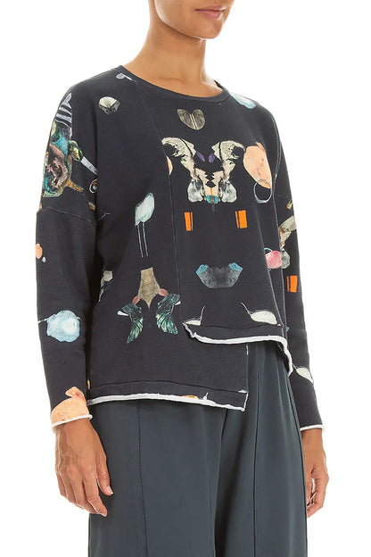 Asymmetric Fairy-Tale Cotton Blouse 3