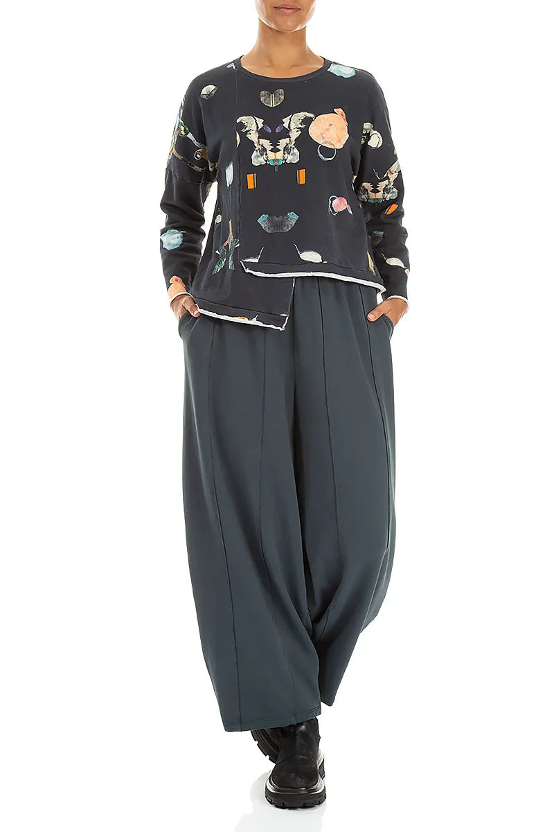 Asymmetric Fairy-Tale Cotton Blouse 4