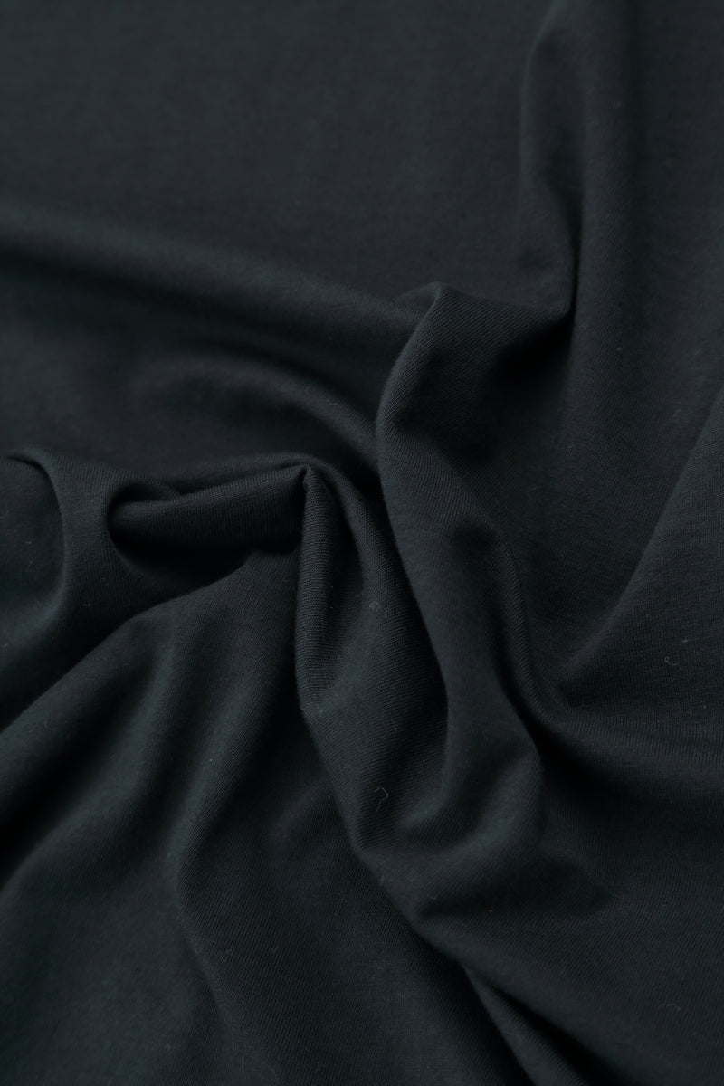 Asymmetrical Graphite Cotton Dress 5