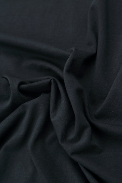 Asymmetrical Graphite Cotton Dress 5