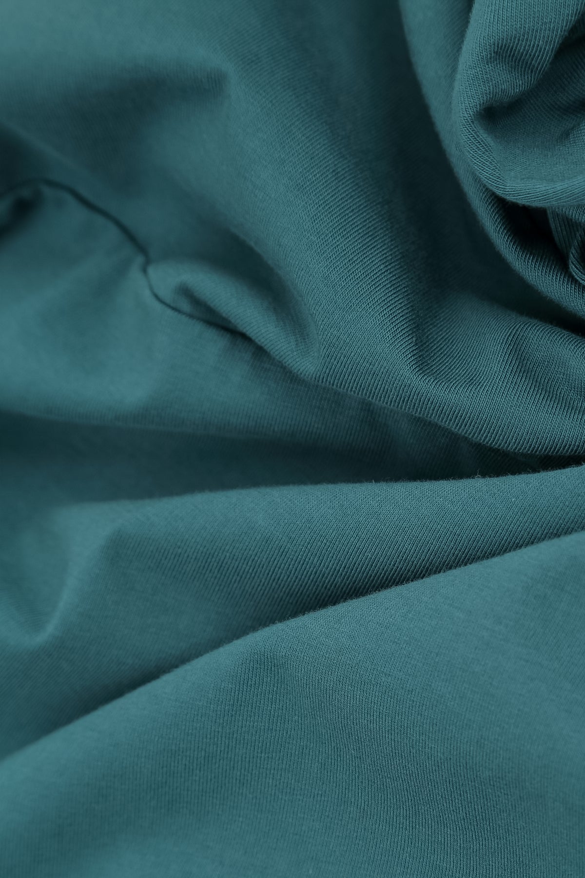 Balloon Deep Turquoise Cotton Dress 5