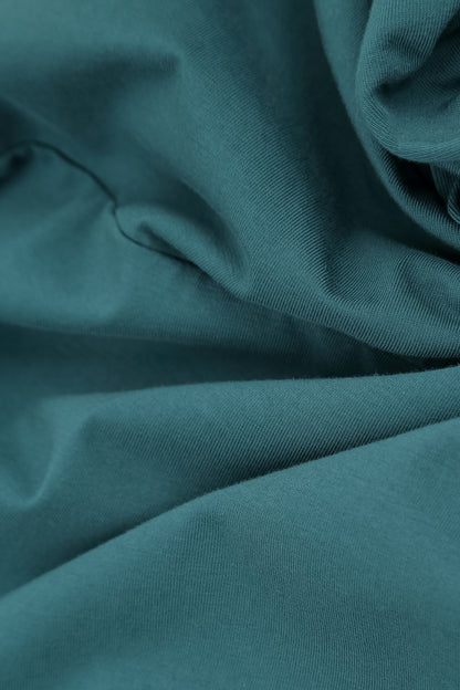 Balloon Deep Turquoise Cotton Dress 5