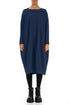Balloon Royal Blue Cotton Dress 1