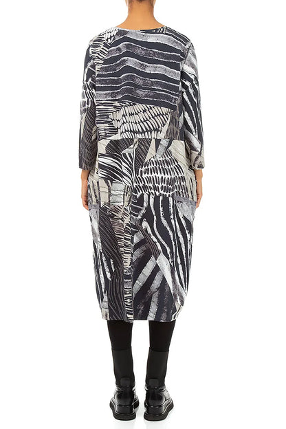 Balloon Wild Ink Cotton Dress 3