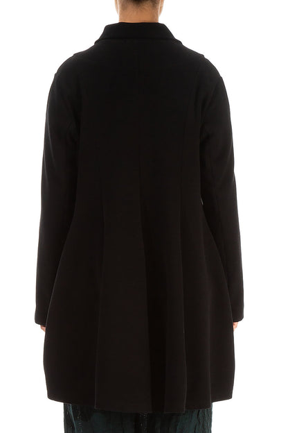 Black Balloon Cotton Jersey Jacket 2