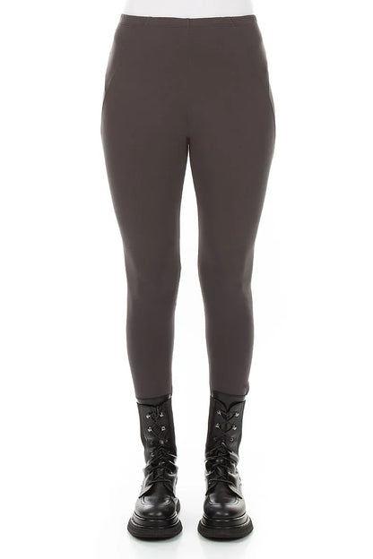 Charcoal Cotton Leggings