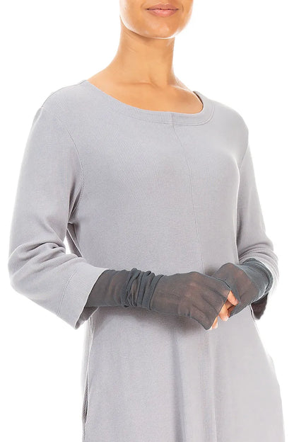 Charcoal Mesh Soft Cotton Wristlets 3