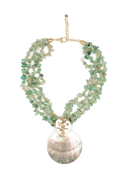 Coastal Grove Moss Necklace 4