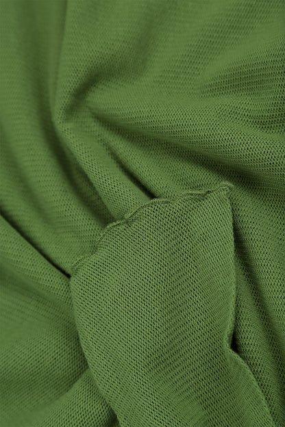 Double Layer Shamrock Green Mesh Soft Cotton Top 5