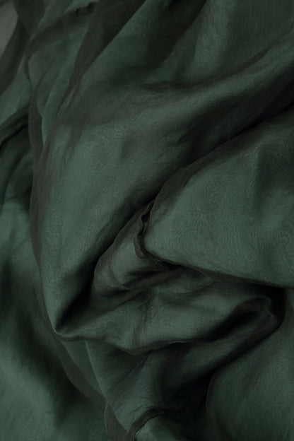 Flowy Sage Silk Chiffon Jacket 6