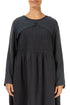 Graphite Gauze Linen Overlay Jacket 1