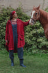 Hooded Oversized Ruby Stretch Cotton Coat 1