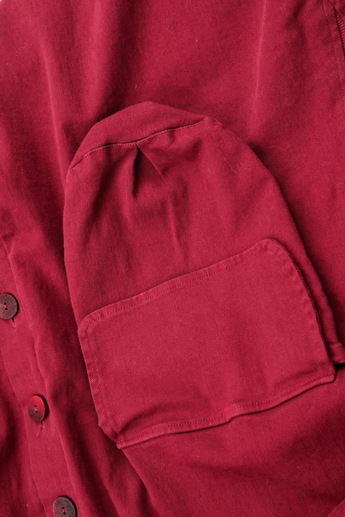 Hooded Oversized Ruby Stretch Cotton Coat 6