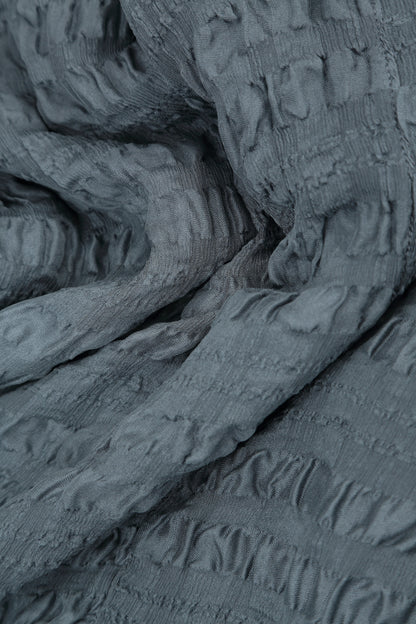 Layered Graphite Light Silk Blouse 5