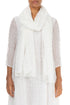 White Light Silk Scarf 1