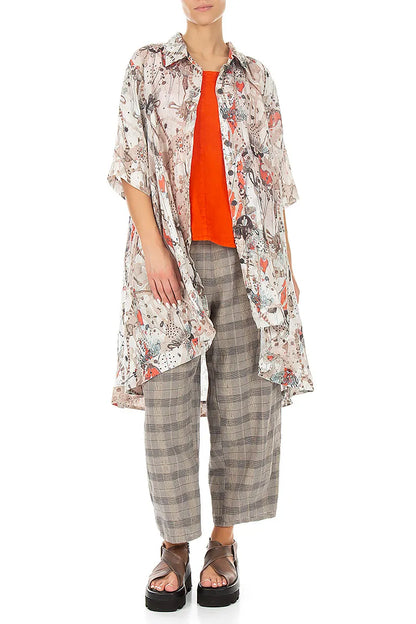Long Savannah Linen Shirt 5
