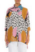 Longer Back Desert Bloom Linen Shirt 1