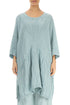 Loose Crinkled Breeze Silk Linen Tunic 1