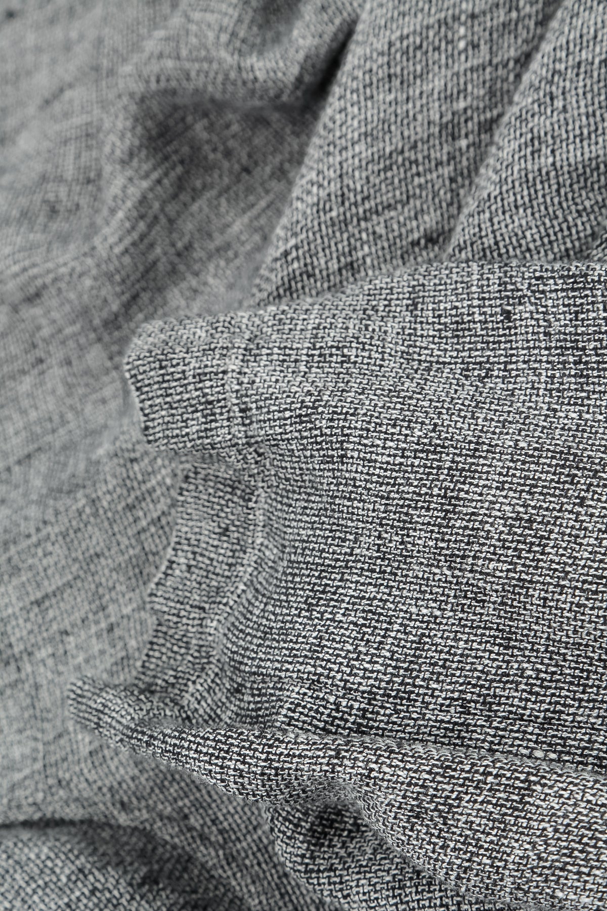 Blouse ample en Lin gris chiné