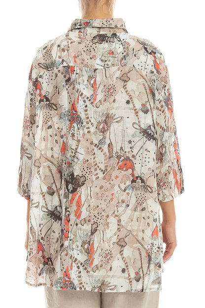 Loose Savannah Linen Shirt 2
