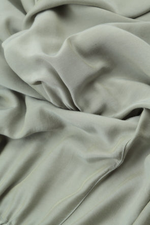 Loose Taupe Silk Bamboo Trousers 4