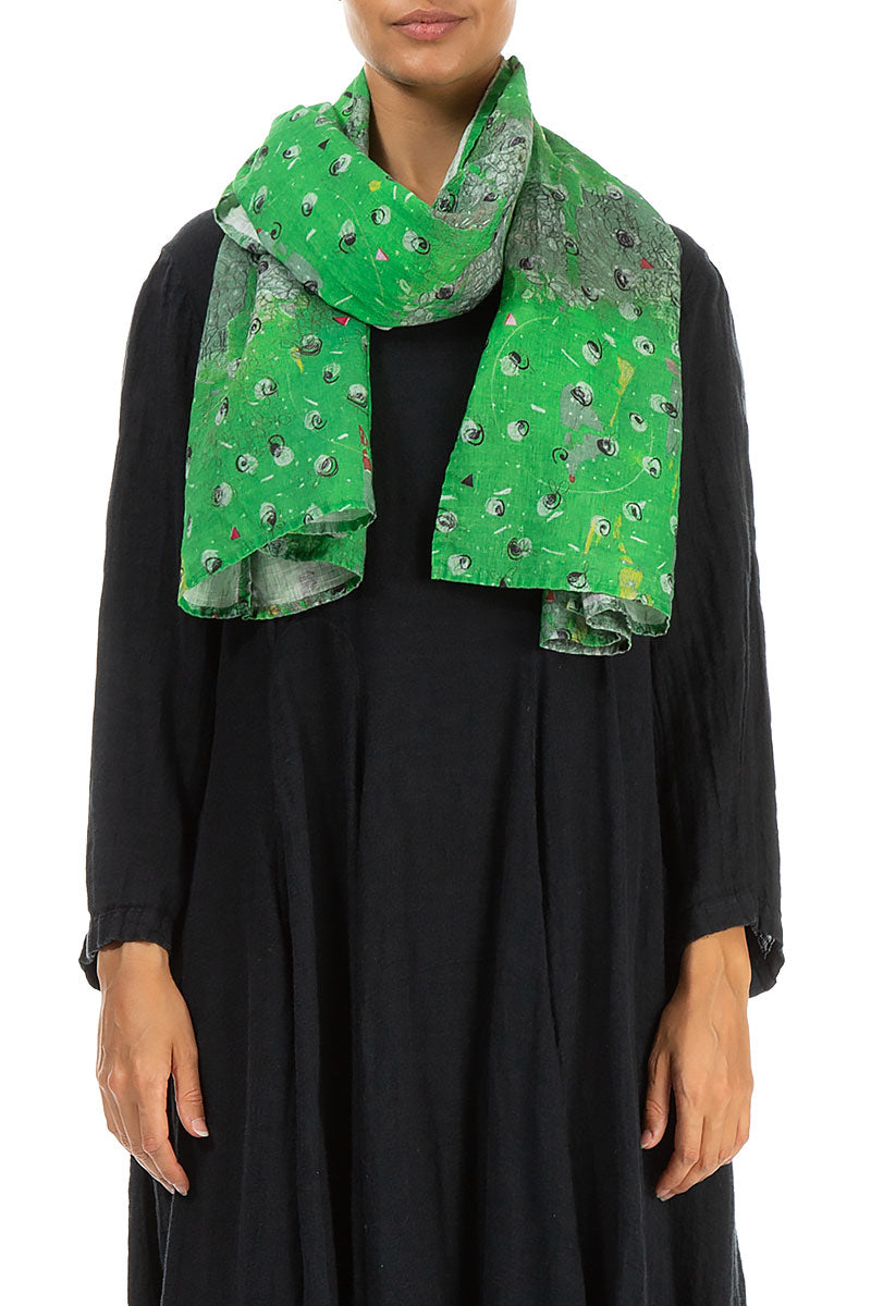 Meadow Linen Scarf 1