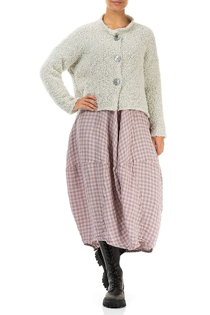 Mélange Pearl Alpaca Wool Cardigan 4