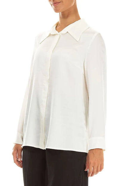 Off White Silk Shirt 3