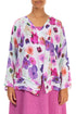 Open Blossom Gauze Linen Jacket 1