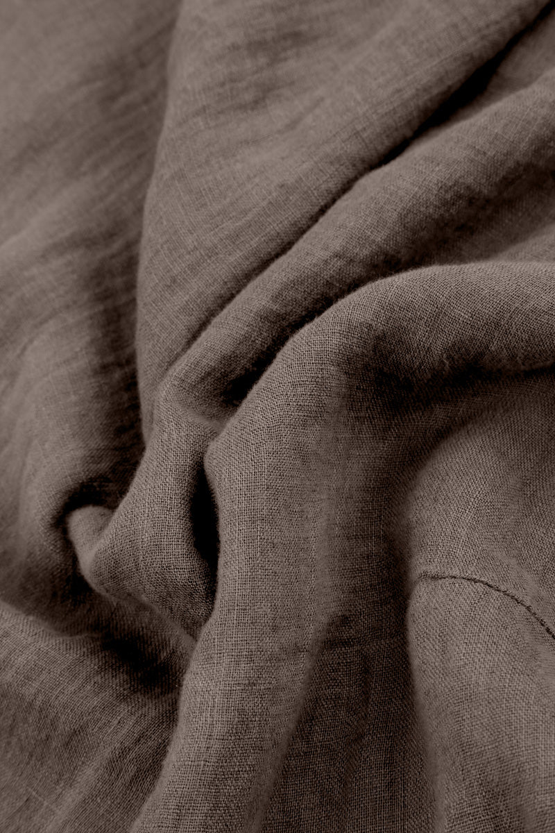 Open Truffle Gauze Linen Jacket 5