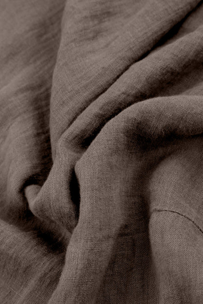 Open Truffle Gauze Linen Jacket 5