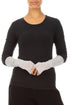 Pearl Grey Mesh Soft Cotton Wristlets 1