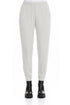 Pearl Grey Silk Leggings 1