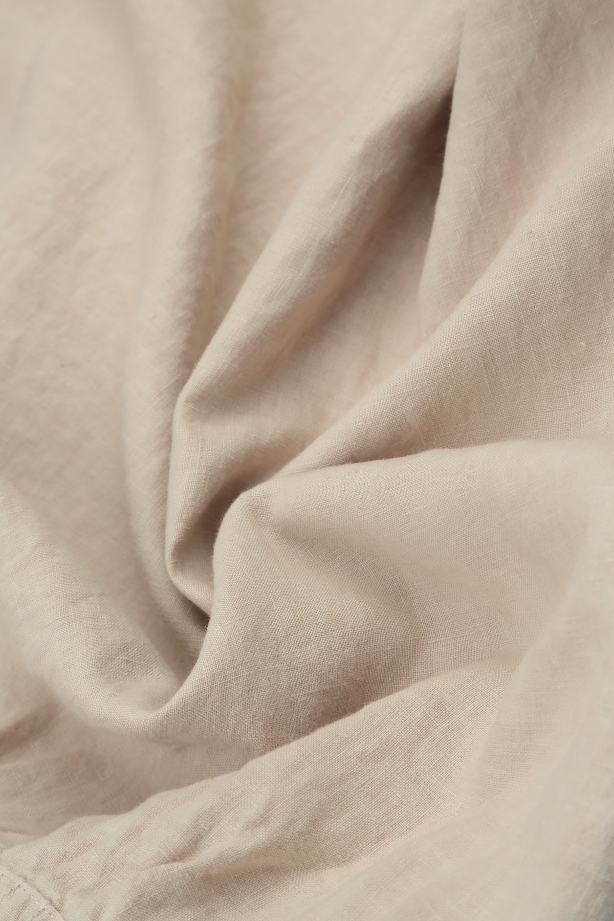 Romantic Beige Midi Linen Dress 5