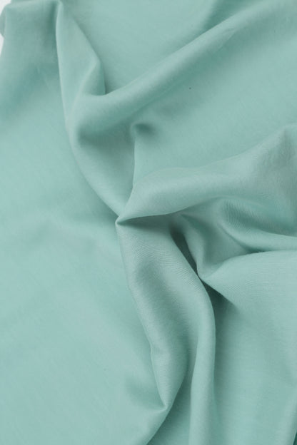 Romantic Mint Pure Silk Midi Dress 5