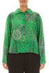 Rounded Hem Meadow Silk Cotton Shirt 1