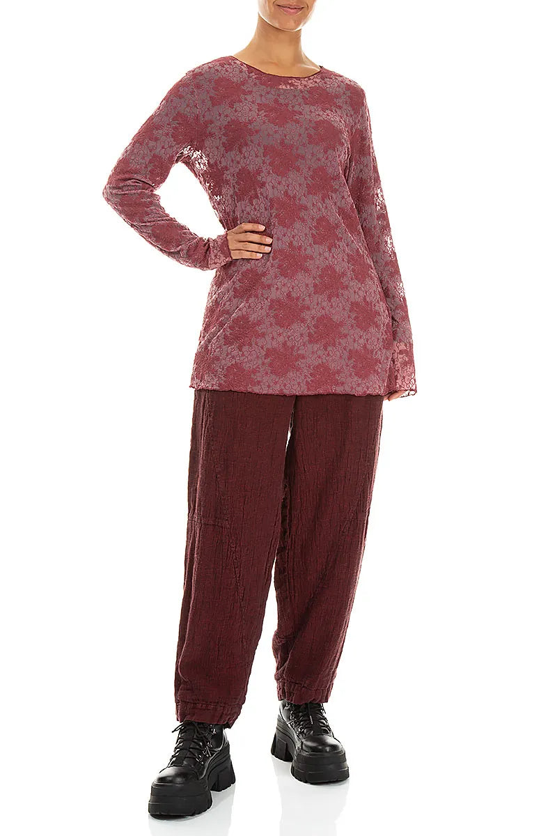 Ruby Floral Cotton Lace Blouse 4