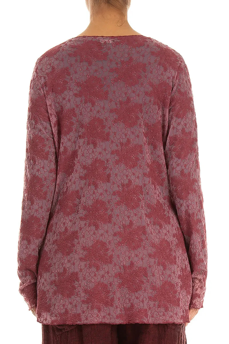 Ruby Floral Cotton Lace Blouse 2