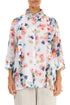 Ruffled Front Primrose Linen Shirt 1