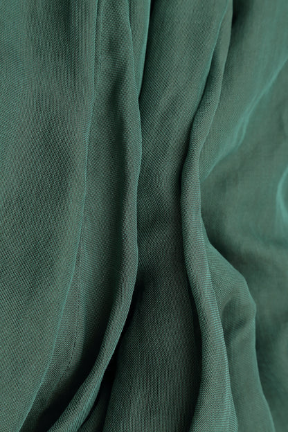 Sage Silk Cotton Scarf 4