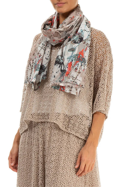 Savannah Silk Cotton Scarf 3